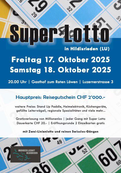 Super-Lotto 17.10 / 18.10