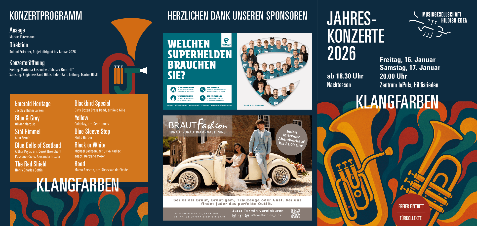 Jahreskonzert «Klangfarben»